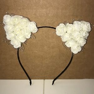 Cute rose headband